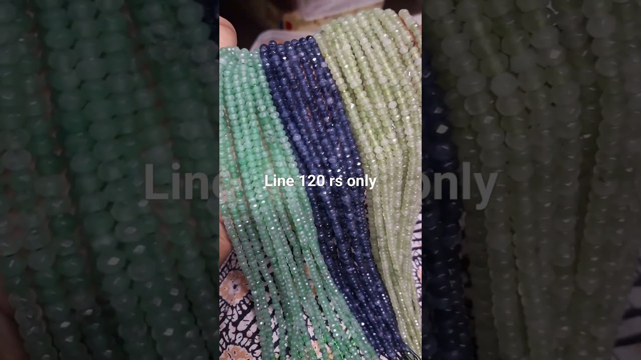 onyx beads line price 120rs only # crystal chains  whole sale price #7032223838