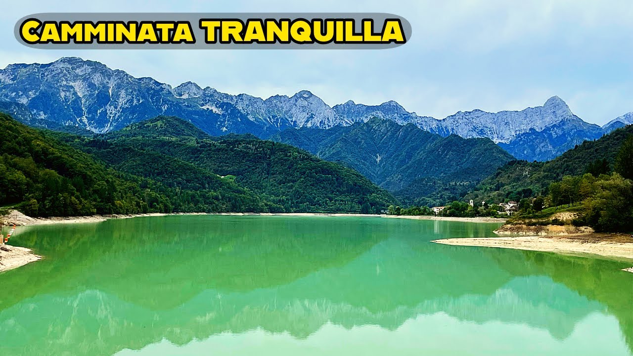 Lago di BARCIS: passeggiata ad anello sul lungolago panoramico (Val Cellina)