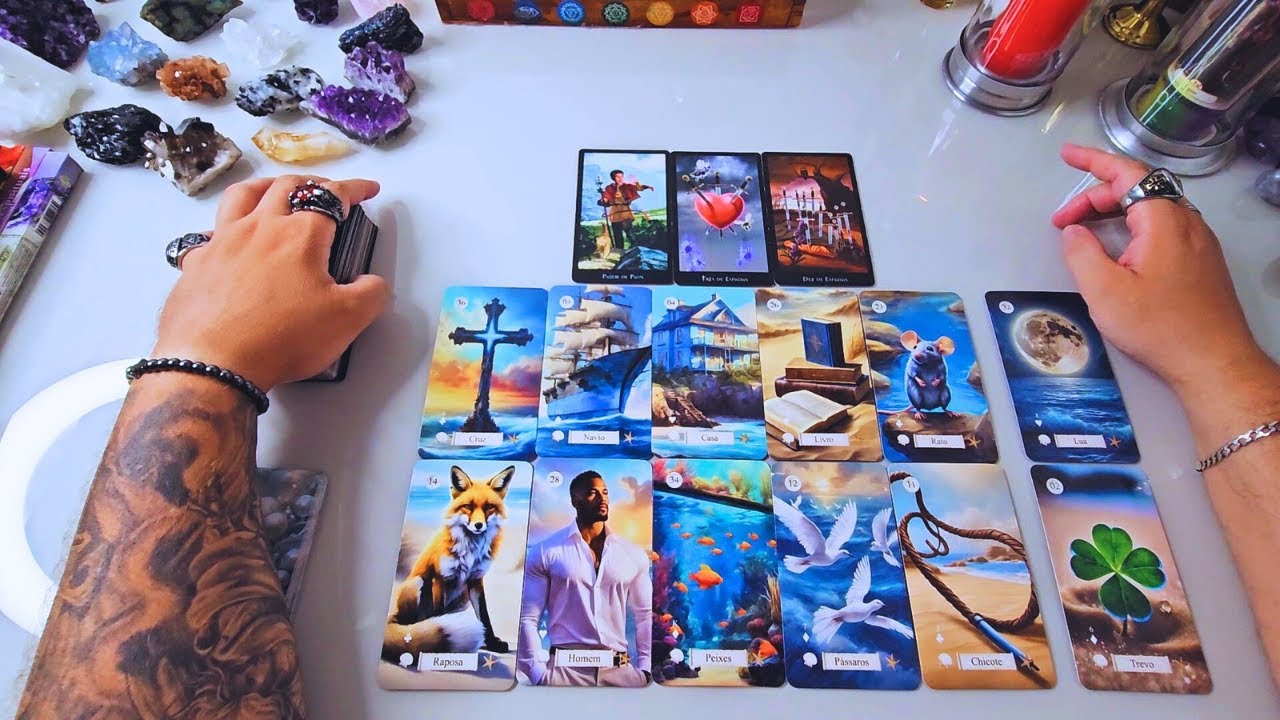 Ele(a) Vai INSISTIR ou DESISTIR De MIM Tarot? Qual ATITUDE Ele(a) Vai Tomar em Relação a Nós Dois?