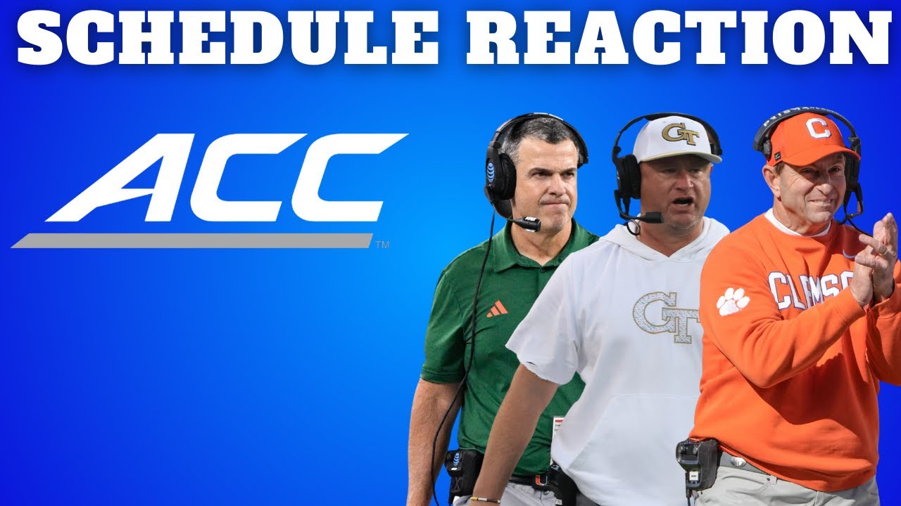 ACC 2026 Football Schedule Reaction — Instant Breakdown