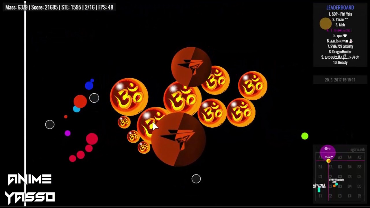 Agar.io | Splitrun/Win Compilation