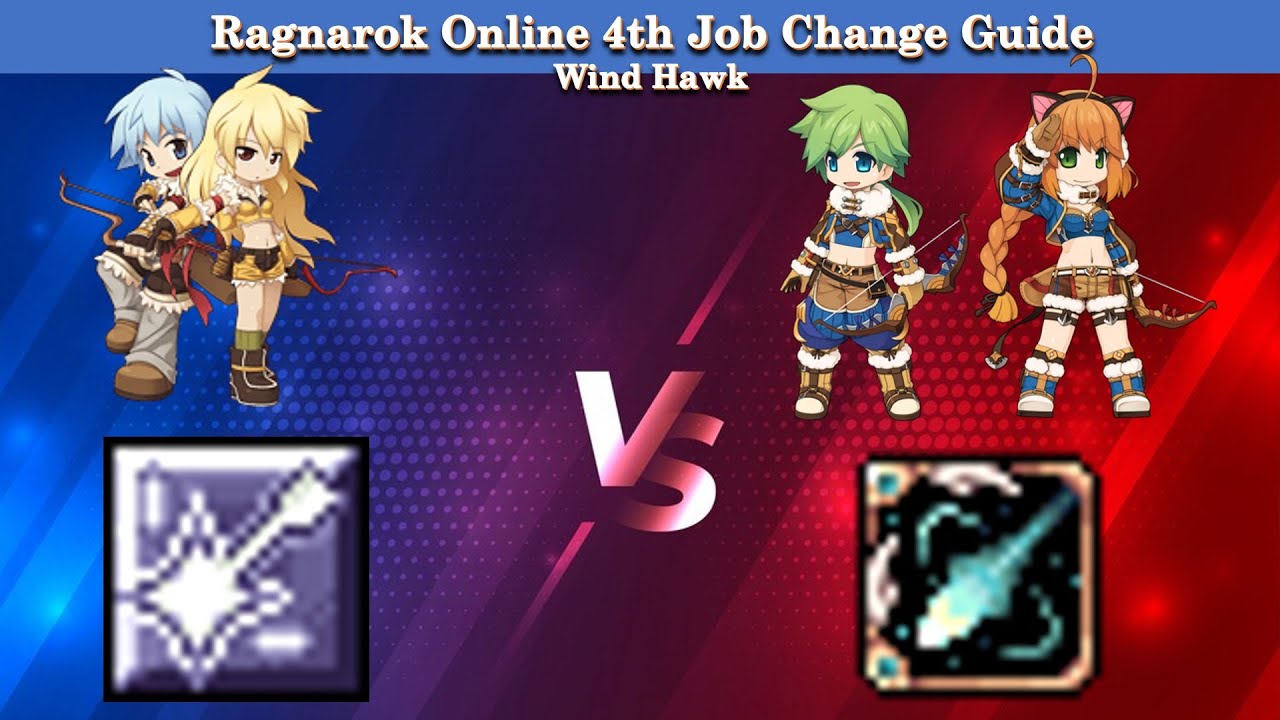 Ragnarok Online Sniper's Focused Arrow Strike Vs Wind Hawk's Crescive Bolt comparison ◝(●˙꒳˙●)◜