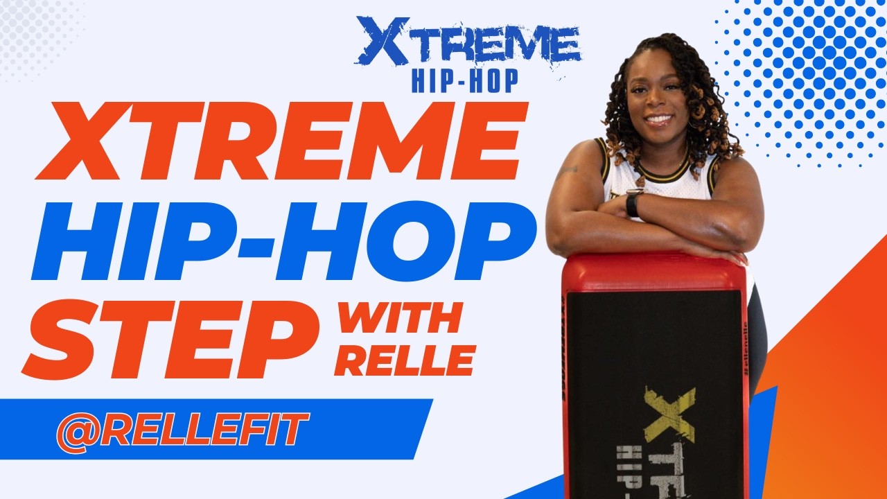 Beginner / Intermediate Xtreme Hip Hop Step Workout | Fun Step Aerobics Class