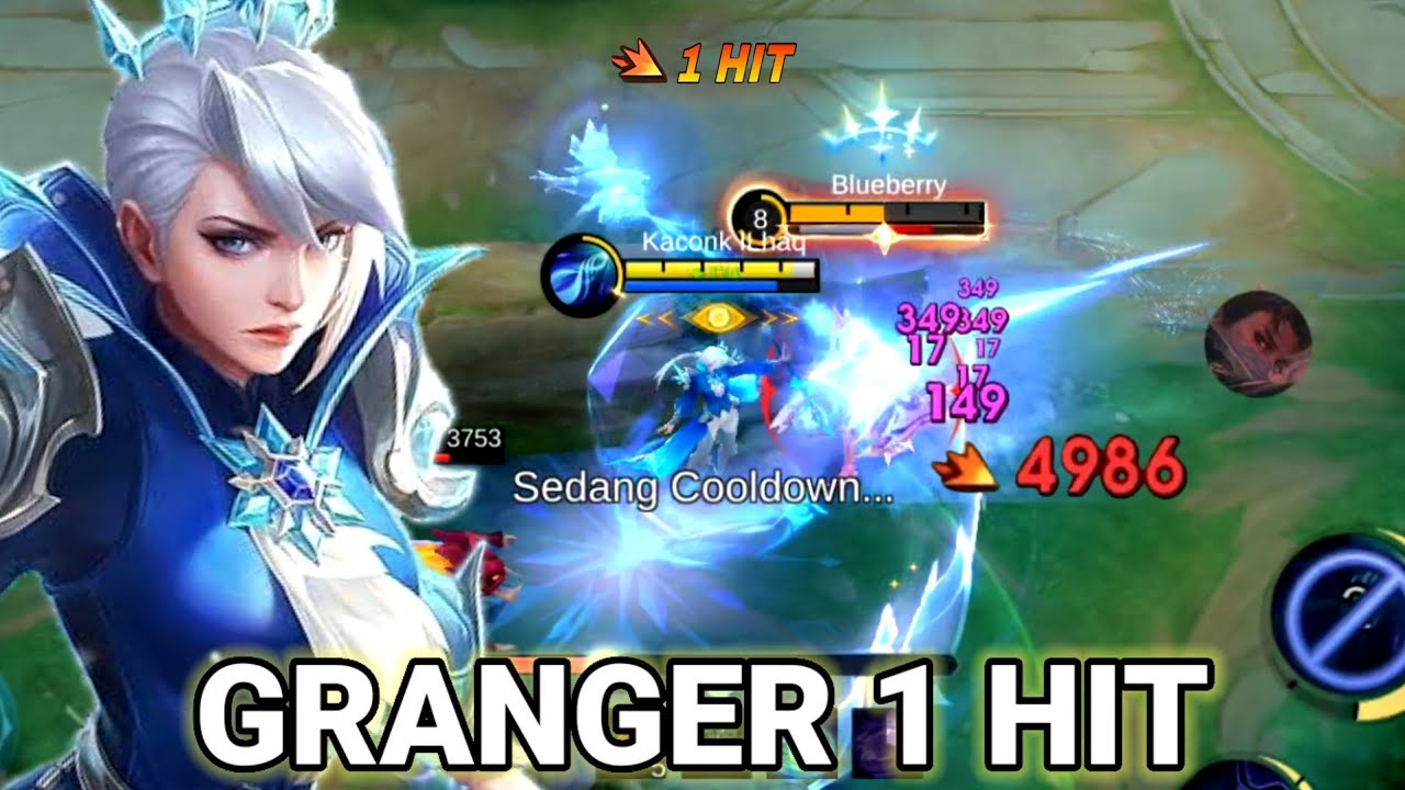 GRANGER MATI CUMA 1 HIT CUYY! SILVANNA BUILD TERSAKIT LOCK GRANGER !! | MLBB