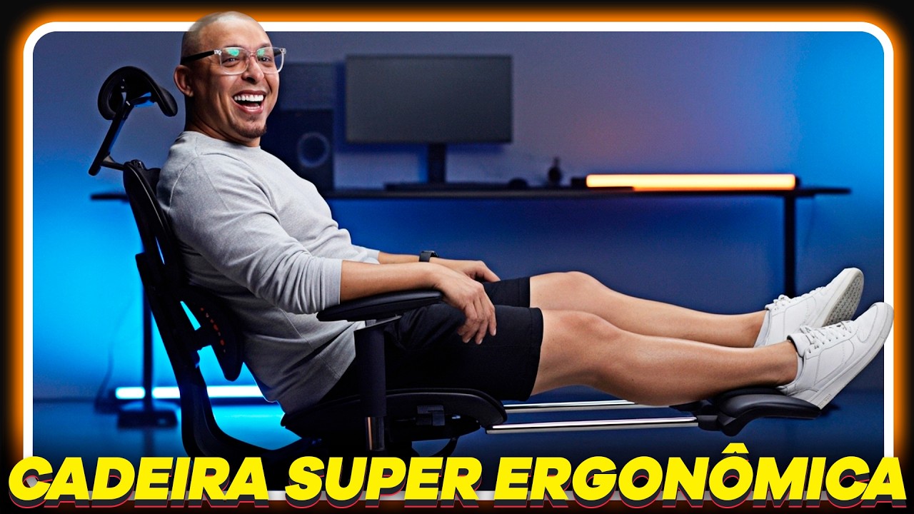 Não é só uma Cadeira, é investimento na saúde.  Unboxing da cadeira ergonômica Comfy Zenith