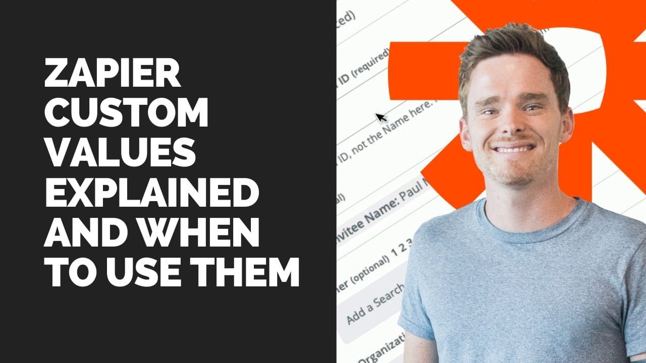 Zapier custom values explained and when to use them