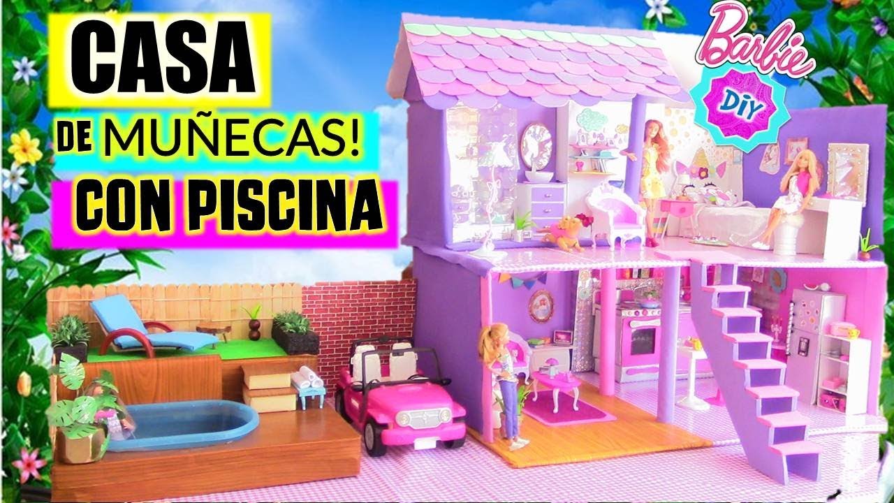 Como hacer esta CASA para MUÑECAS  RECICLANDO cajas de carton!!!
