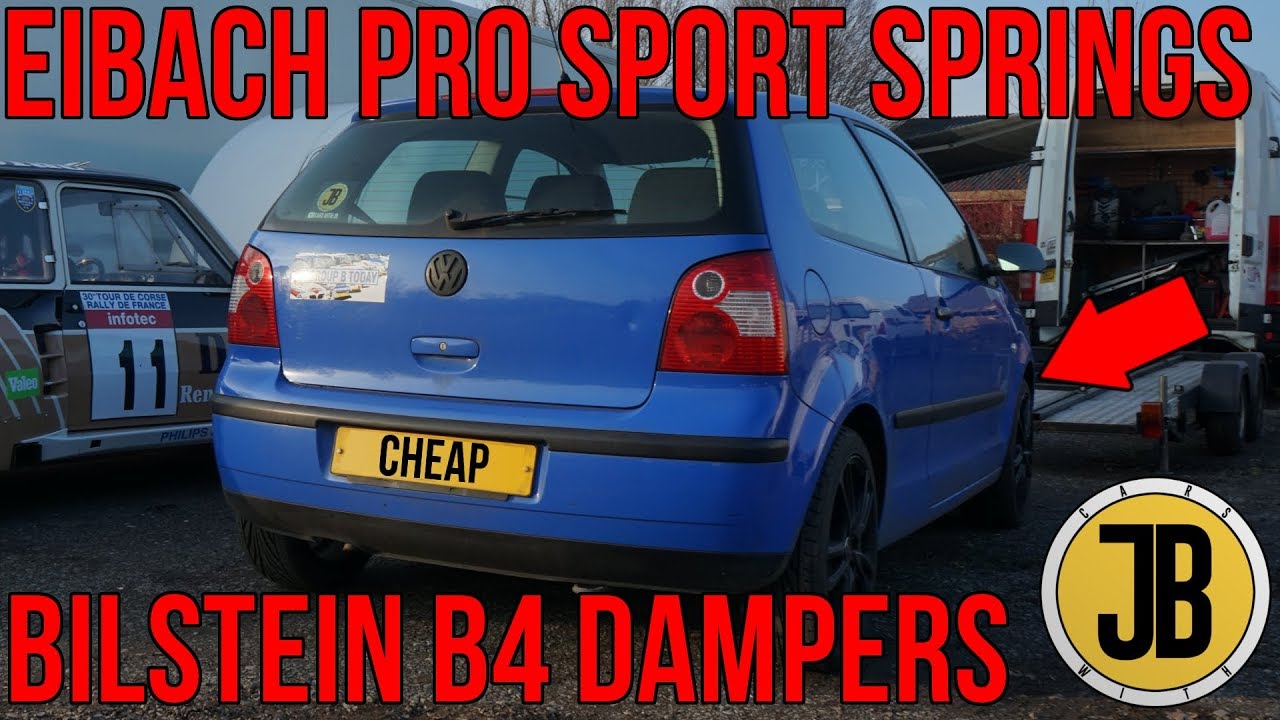 Fitting Sports Suspension on my VW Polo 9n (LOWERED CHEAP) | Pointless Polo Project