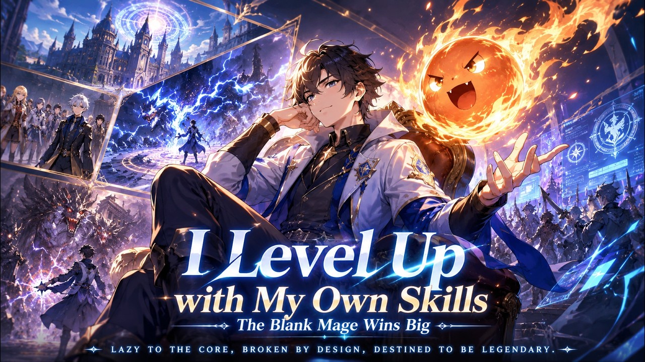 ⚡ AFK All Day, Become a Legendary Mage by Night? This Skill Is Completely Broken! #fantasy #anime