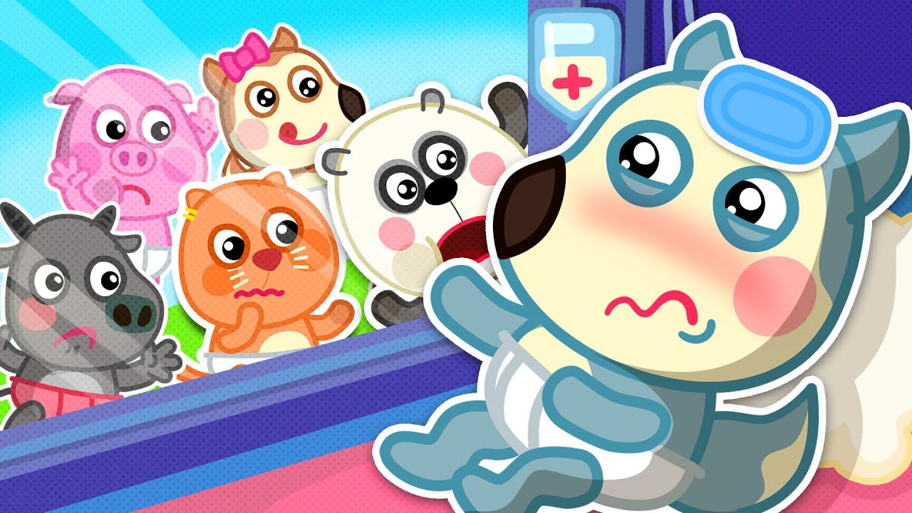 Uh-Oh! Wolfoo Is Sick 🤒 | Heartwarming Story About Friendship 🎶 Stories for Toddlers