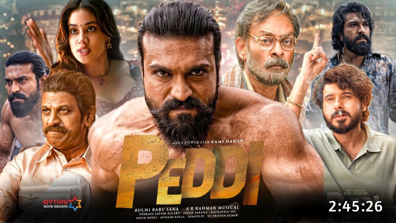 Peddi Full Movie Hindi Dubbed 2026 Ram Charan Collection|Ram Charan|Javih Kapoor