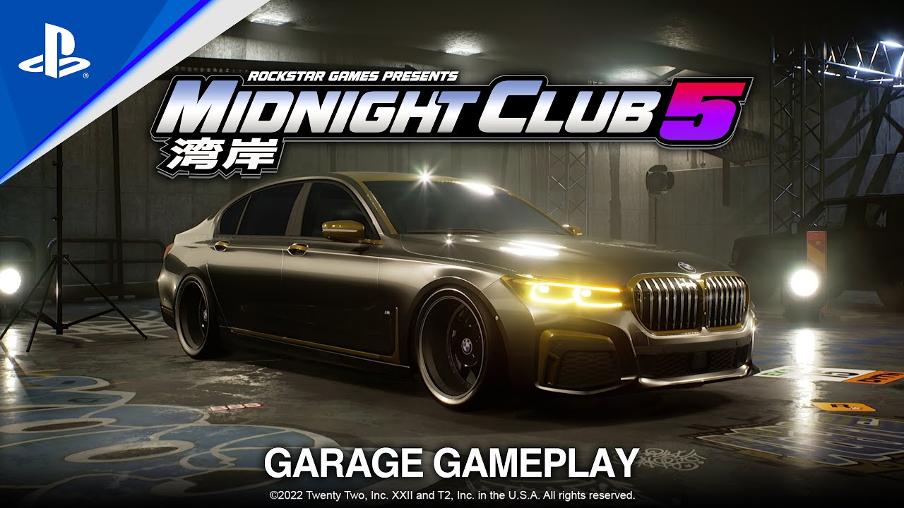 Midnight Club 5 - Garage Gameplay (2023) | PS5