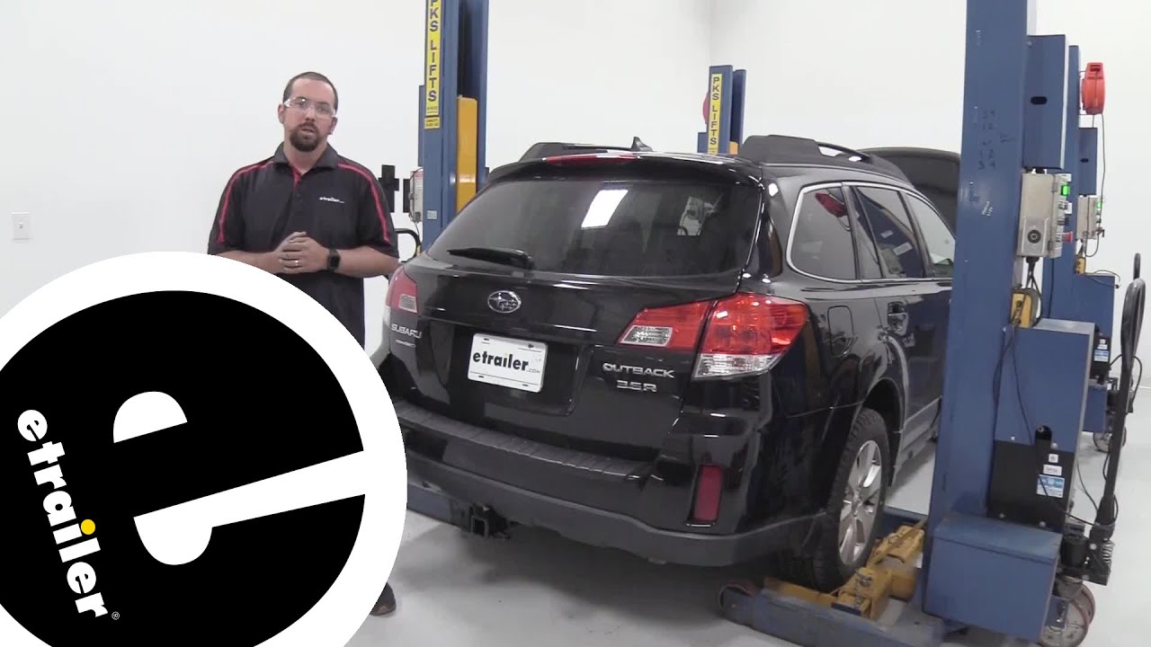 etrailer | How to Install the Curt Trailer Hitch Receiver on a 2012 Subaru Outback Wagon