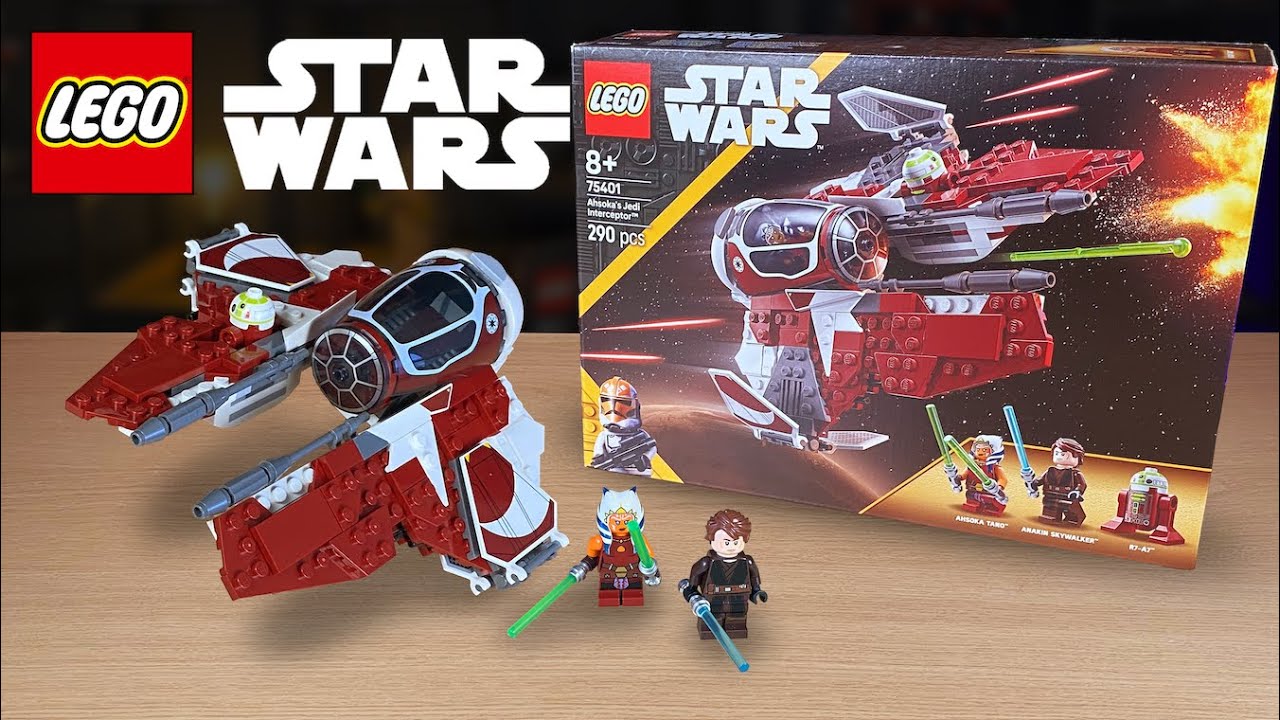 Lego Star Wars 75401 Ahsokas Jedi Interceptor Review (2025)
