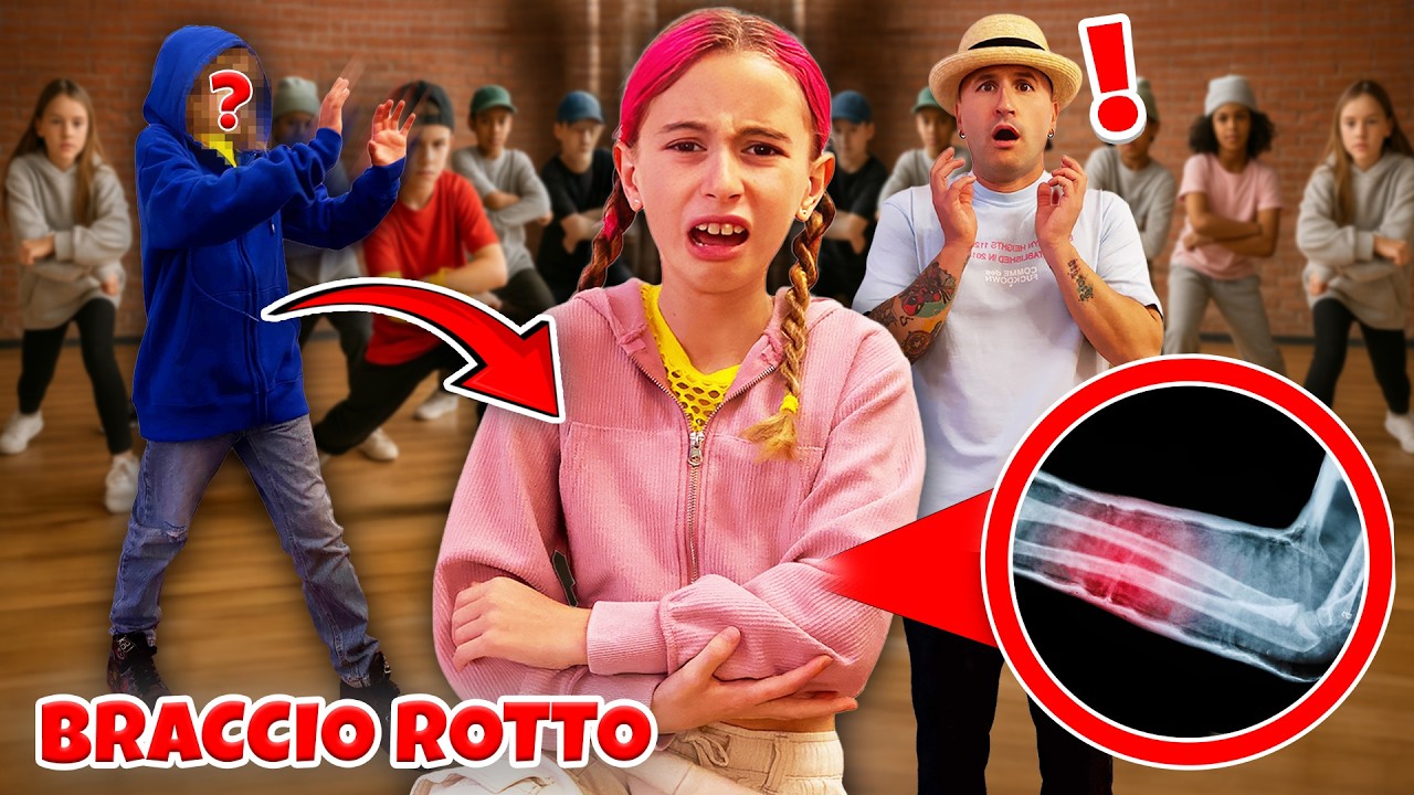 UN BULLO SPINGE GIORGIA CHE CADE E SI ROMPE IL BRACCIO! CHI È STATO? PAPÀ SALVO VUOLE SCOPRIRLO