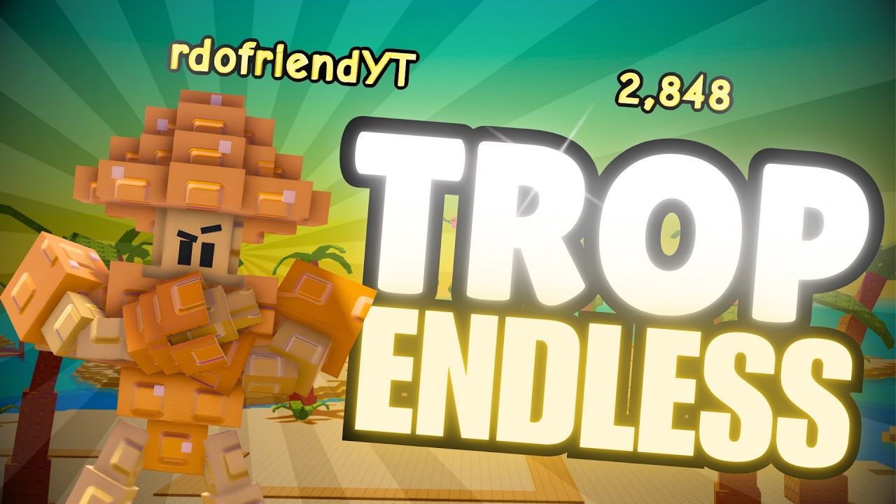 Can Our OP Team Get Top 3 In Tropical? | Garden Tower Defense