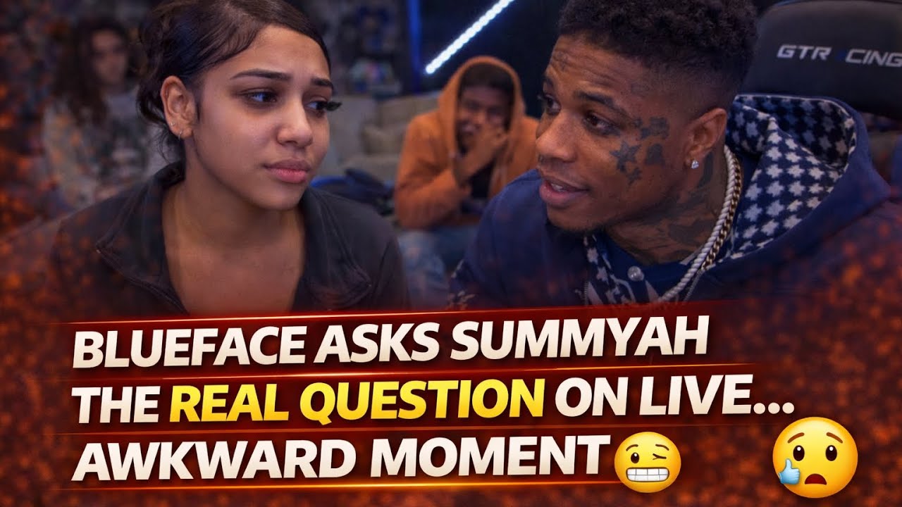 Blueface в прямом эфире задал Саммие неловкий вопрос о ее прошлом 😳