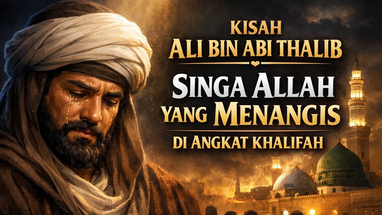 Kisah Ali Bin Abi Thallib, Panglima Perang Yang Menangis Ketika Diangkat Menjadi Khalifah