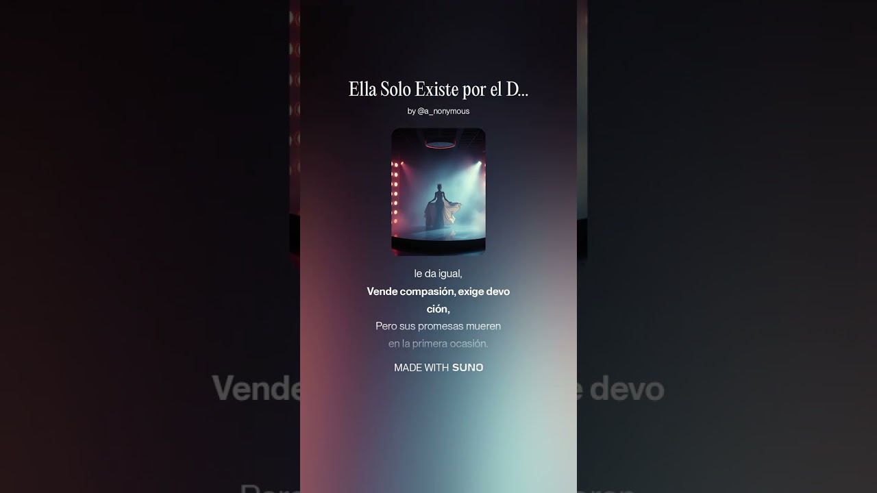 Ella Solo Existe por el Drama