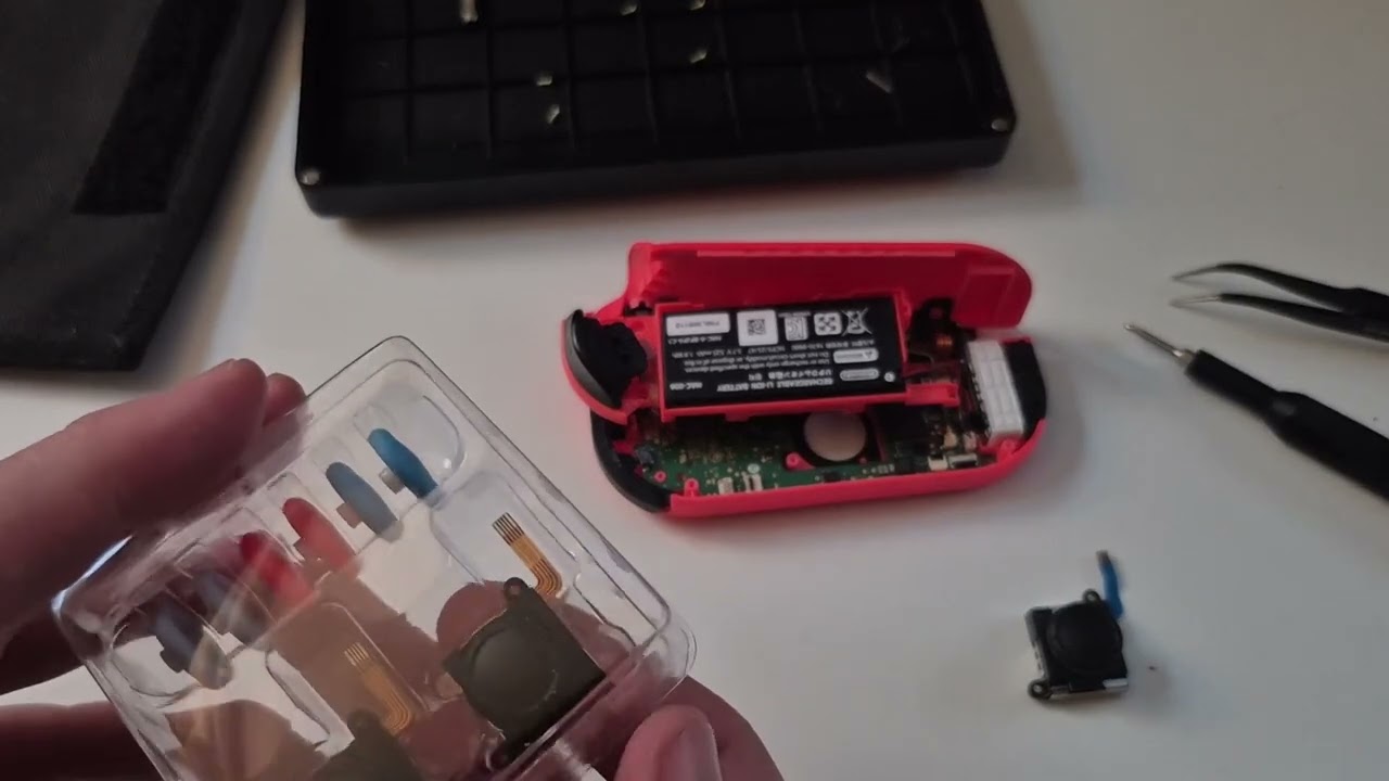 How to change joycon joystick