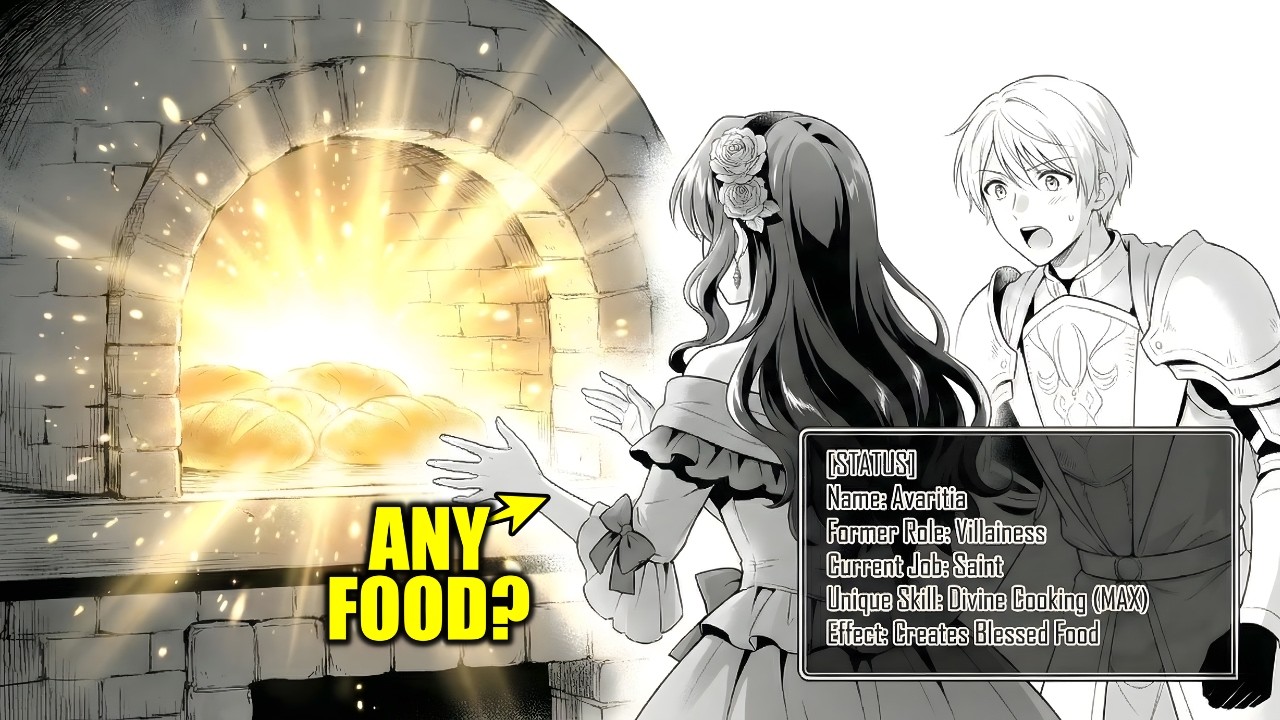 She REINCARNATES as a VILLAINESS… But Her Divine COOKING SKILL Wins the HERO’s Heart!