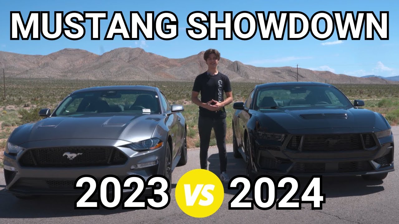 Сравнение Ford Mustang GT 2023 и 2024 годов: что нового в S650?
