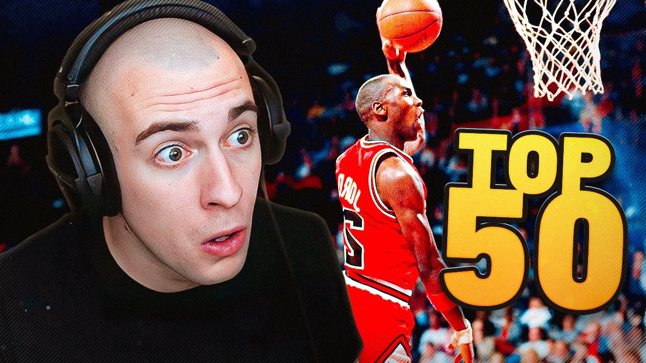 REAGISCO alle 50 MIGLIORI GIOCATE nel BASKET NBA!!