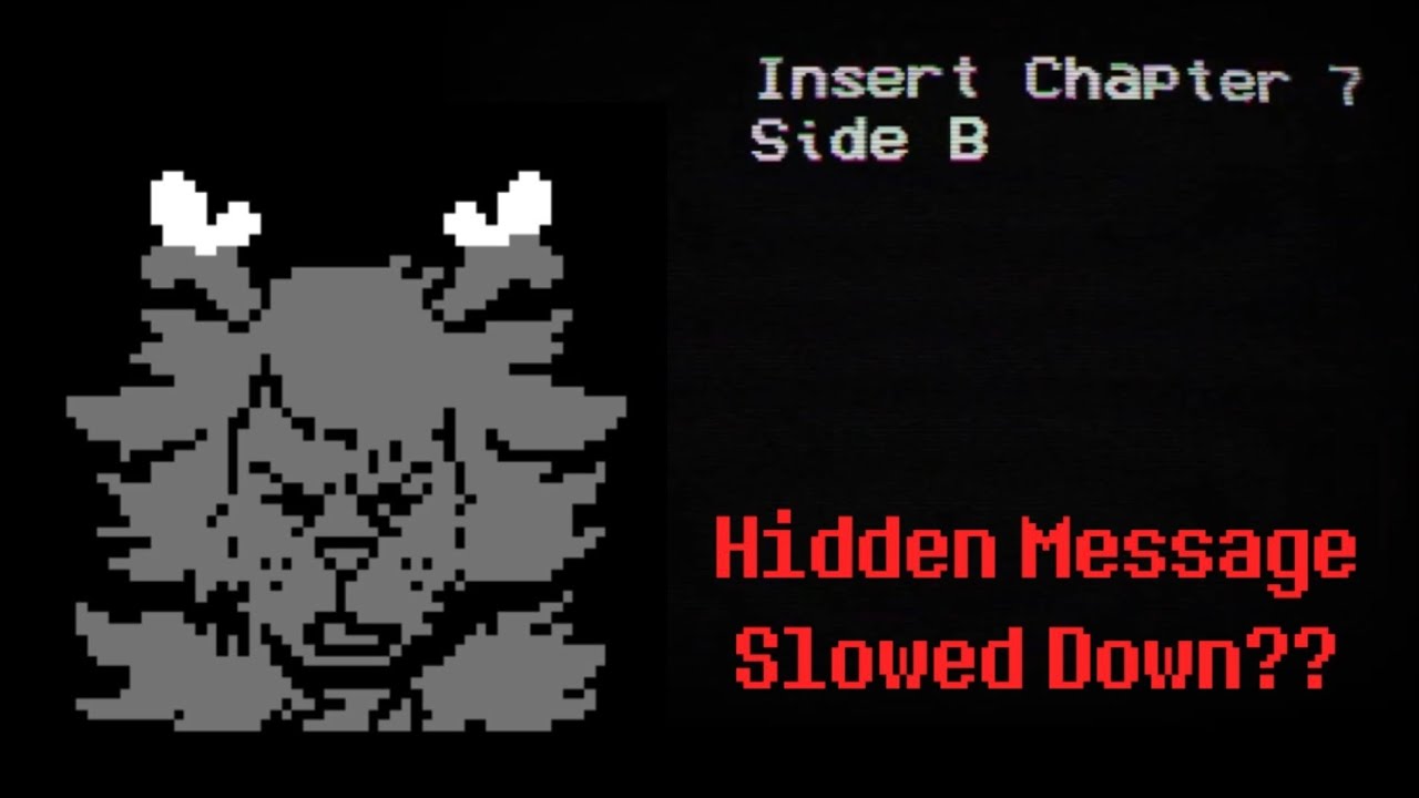 Hidden Message in DELTARUNE Chapter 5&rsquo;s Weird Route Ending??