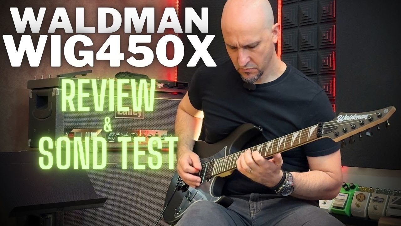 GUITARRA WALDMAN WIG 450X - VAMOS VER se É BOA!