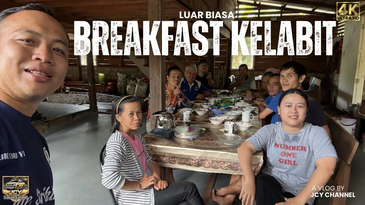 🌄 Breakfast di Long Peluan! Cara Orang Kampung Makan Pagi Memang Luar Biasa