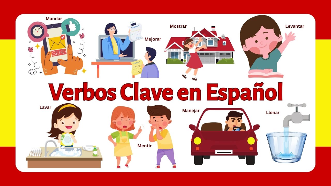 Verbos Clave en Español | Parte 9 | Aprende con Ejemplos Claros Key Verbs in Spanish | Part 9