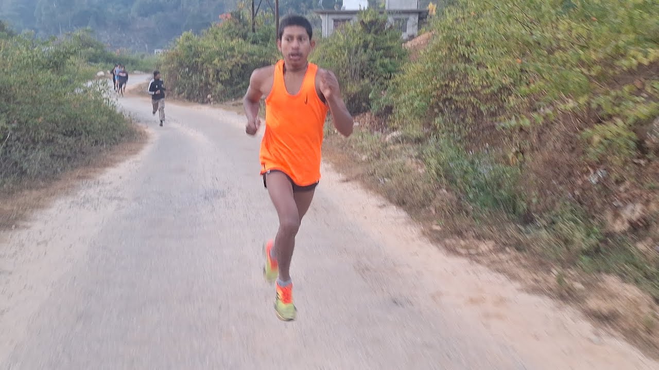 Agniveer भर्ती 1600 मीटर running live वीडियो. 
