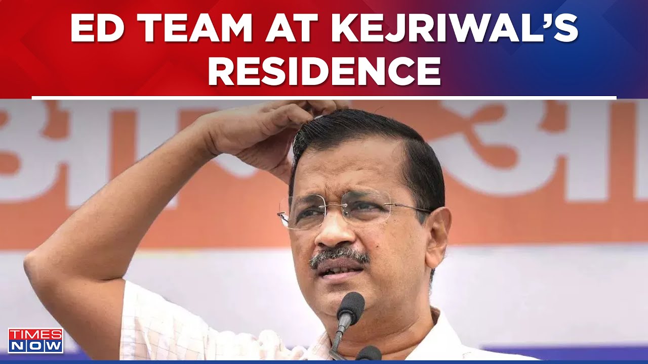 Liquorgate Latest Updates: ED Team Reaches Delhi CM Arvind Kejriwal's Residence To Serve Summons