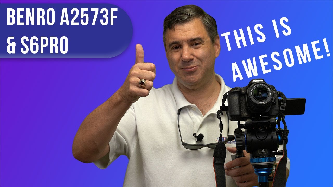 Benro A2573F with S6Pro Fluid Video Head Unboxing and Review