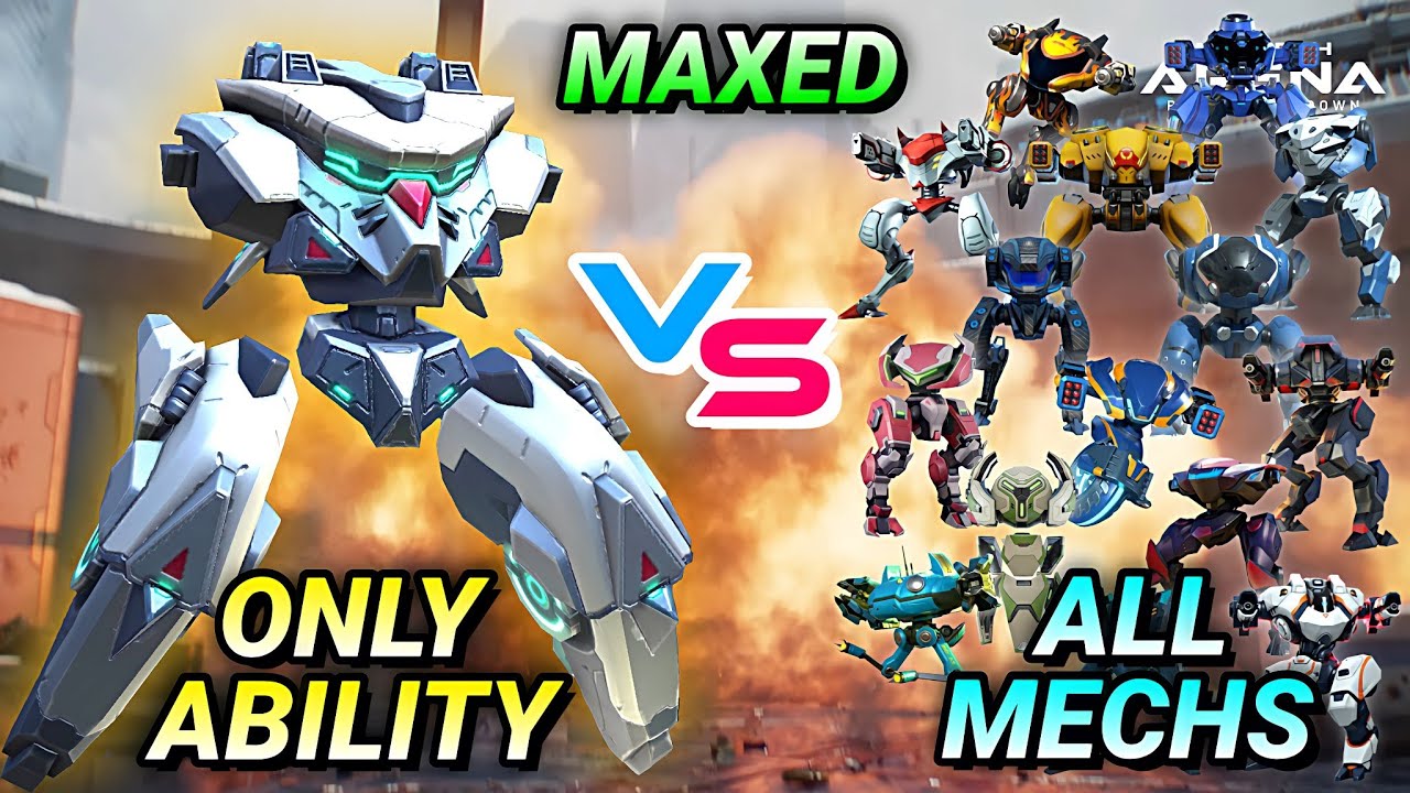 Redox Ability vs All Mechs - Mech Arena - No Weapon