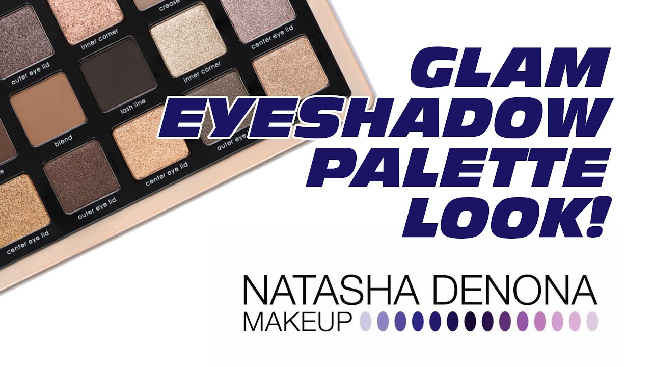Natasha Denona Glam Eyeshadow Palette / 40 / 50 /60+