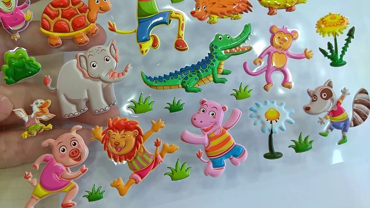 Câu chuyện sticker về thú rừng thi nhau tập thể dục buổi sáng có gì vui? | Bao Minh Channel