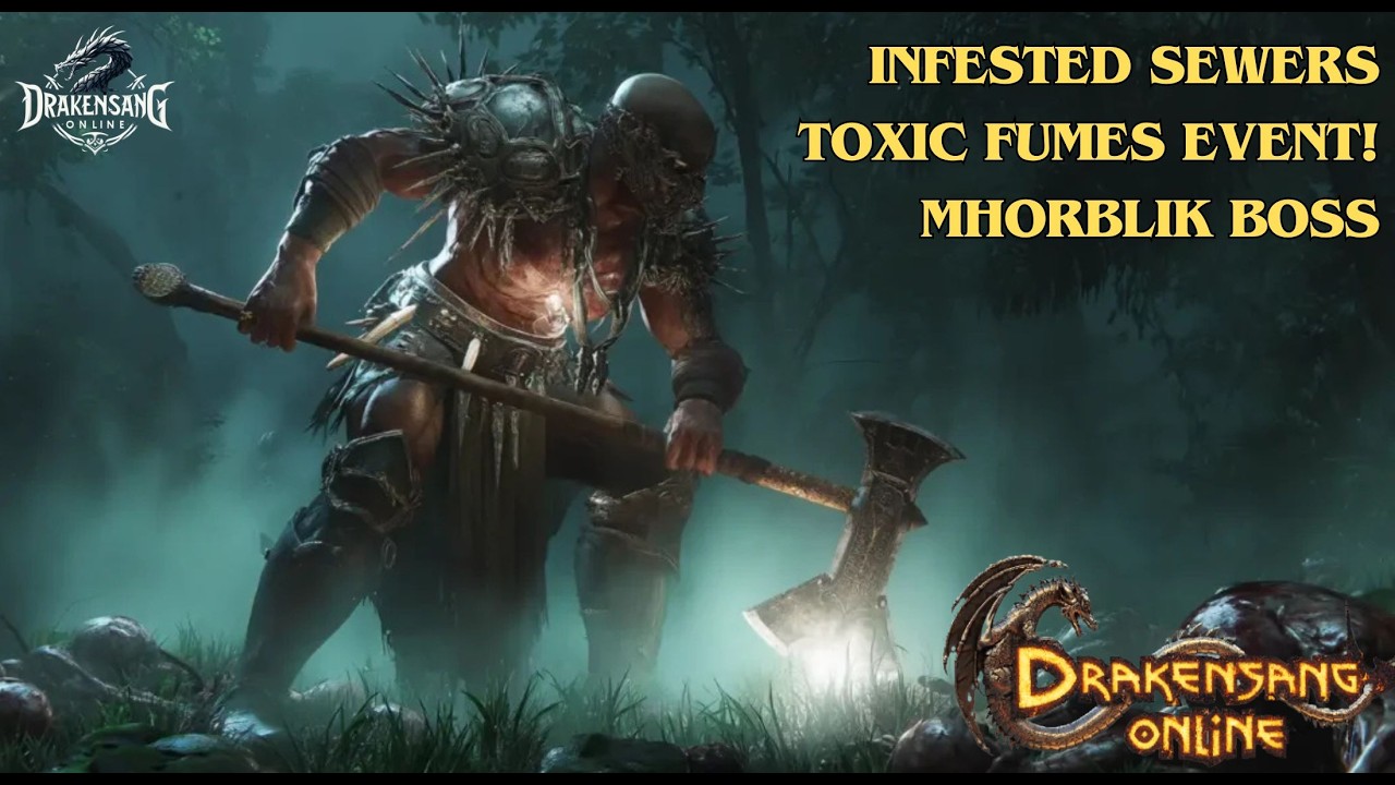 Drakensang Online - Infested Sewers-Toxic Fumes Event | Mhorblik Boss! DSO