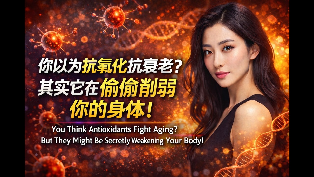 抗氧化保健品真的抗衰老吗？自由基才是身体升级关键！Do antioxidants really slow aging? Free radicals drive your body’s upgrade!
