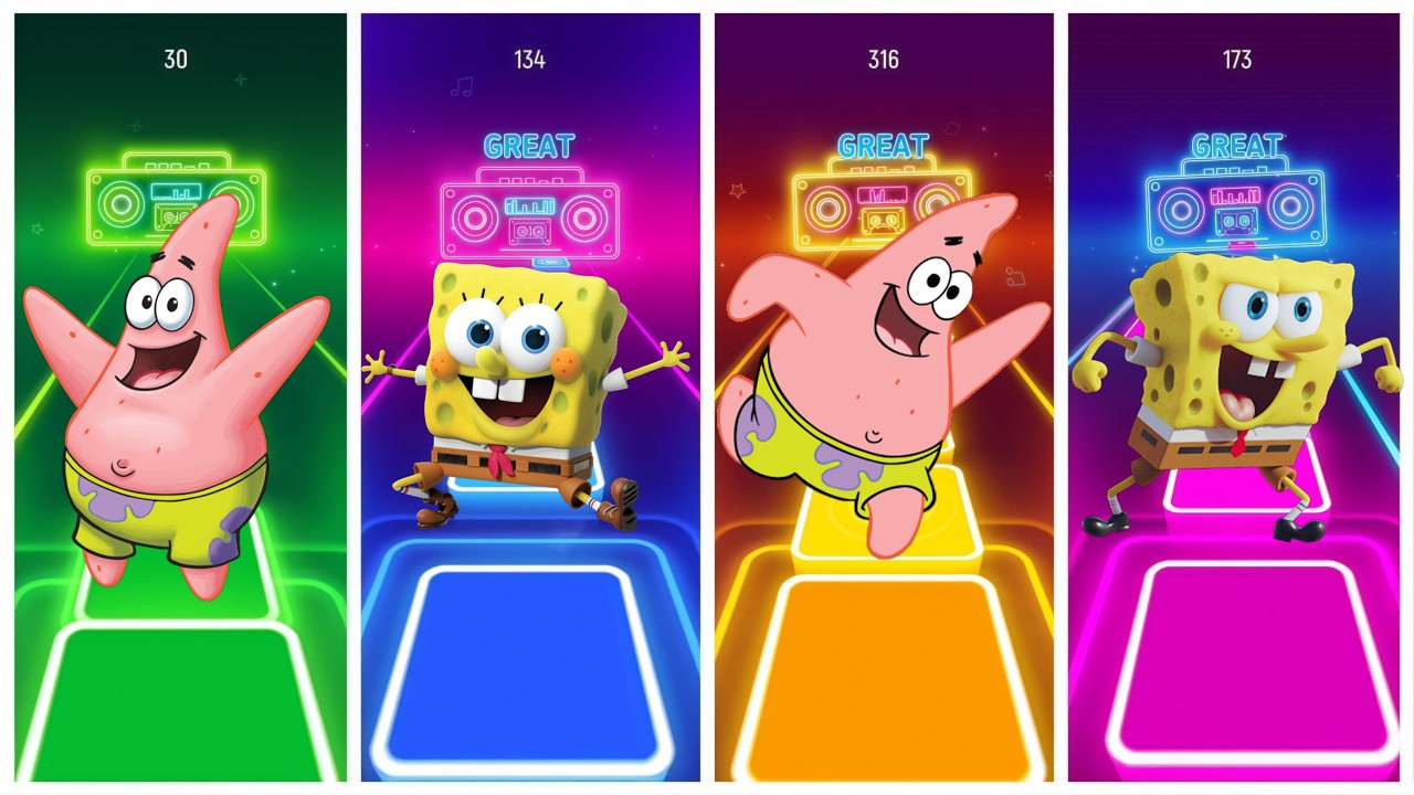 SpongeBob Hit PERFECT Combo?! 😱🎮