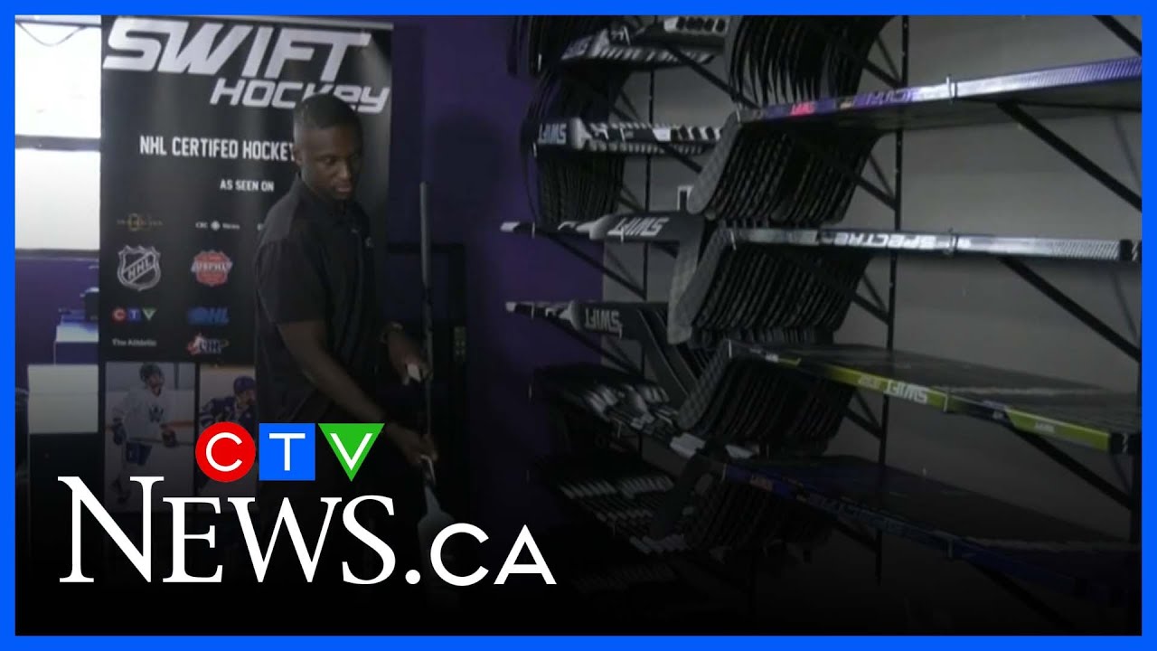 Why this former pro hockey player created cheaper, tougher hockey sticks