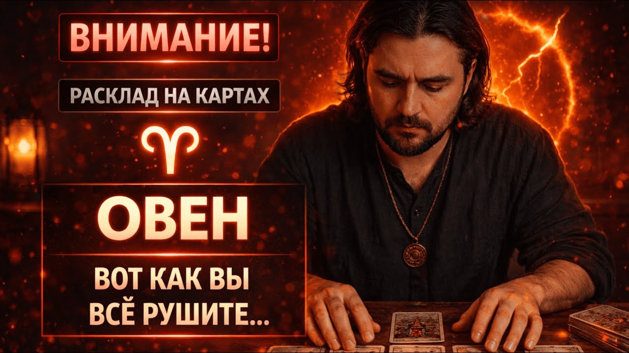 ♈️ОВЕН: 🔥 ПОЧЕМУ ВЫ ЛОМАЕТЕ ТО, ЧТО ПОЧТИ ПОЛУЧИЛОСЬ❓ РАСКЛАД 🃏 #гадание #гороскоп #овен