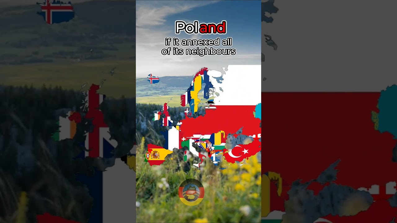 Poland if it annexed all its neighbours #poland #map #europe #requested