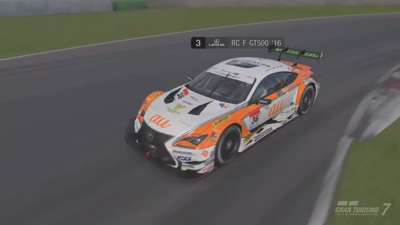 LEXUS TEAM au TOM'S RC F GT500/ワールドツーリングカー800/オートポリス　グランツーリスモ 7_20251006144659