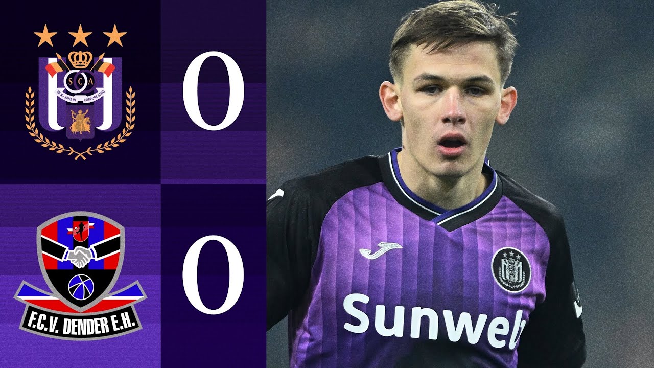(FR) HIGHLIGHTS : RSC Anderlecht - Dender | 2025-2026