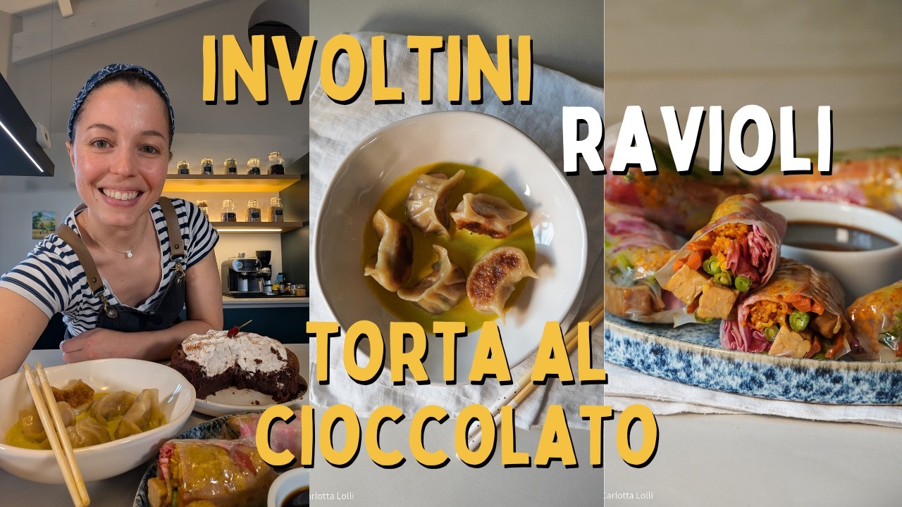 TRE PIATTI fusion saporiti, colorati e veloci da fare