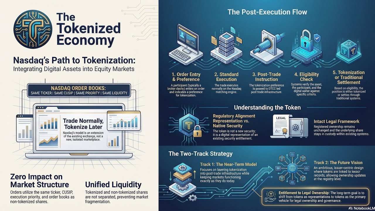 NASDAQ&rsquo;s Tokenisation Model