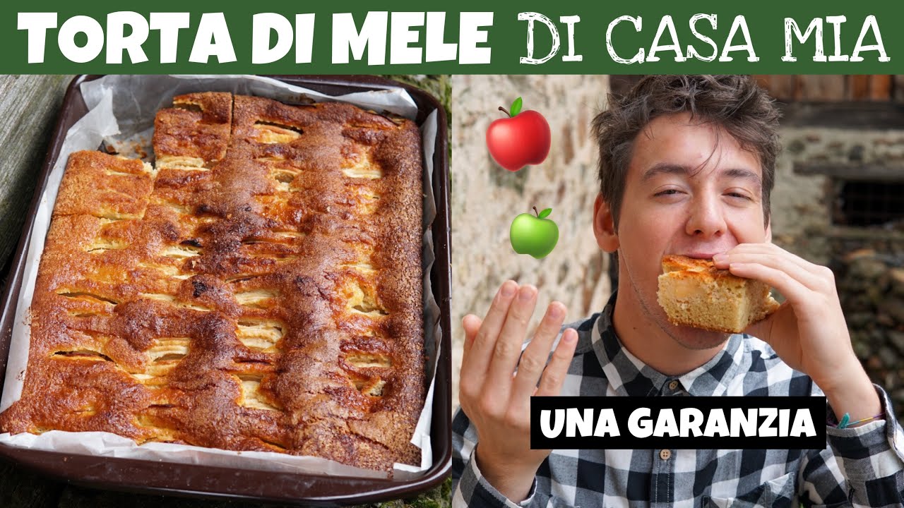 LA TORTA DI MELE DI CASA MIA: SUCCESSO GARANTITO - ricetta facile e senza burro | Davide Zambelli