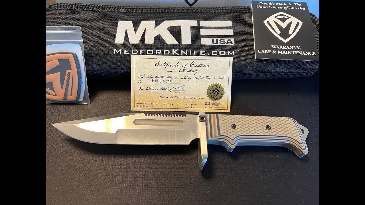Best Military-Tactical Fixed Blade Knife in The World - Medford USMC Raider