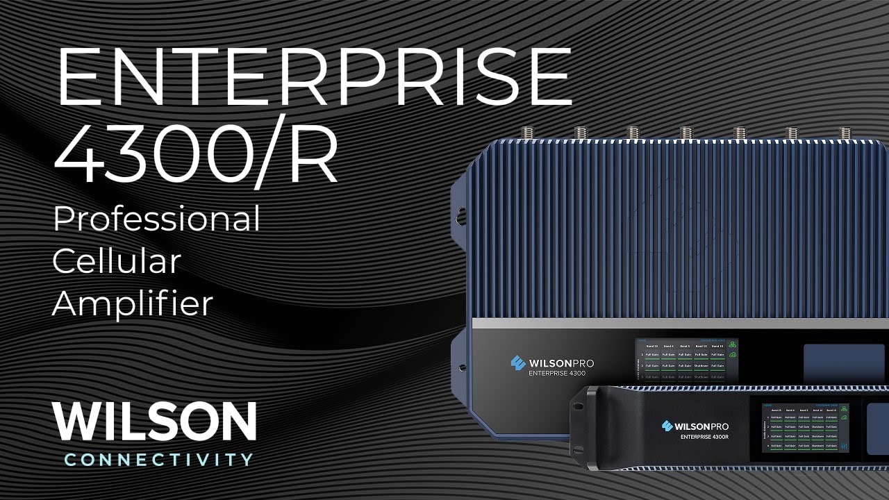 WilsonPro Enterprise 4300 & 4300R | Advanced In-Building Cellular Amplifiers